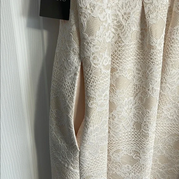 Vince Camuto Cream Lace Dress - Picture 9 of 10